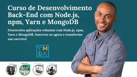 curso de Desenvolvimento Back-End com Node.js, npm, Yarn e MongoDB