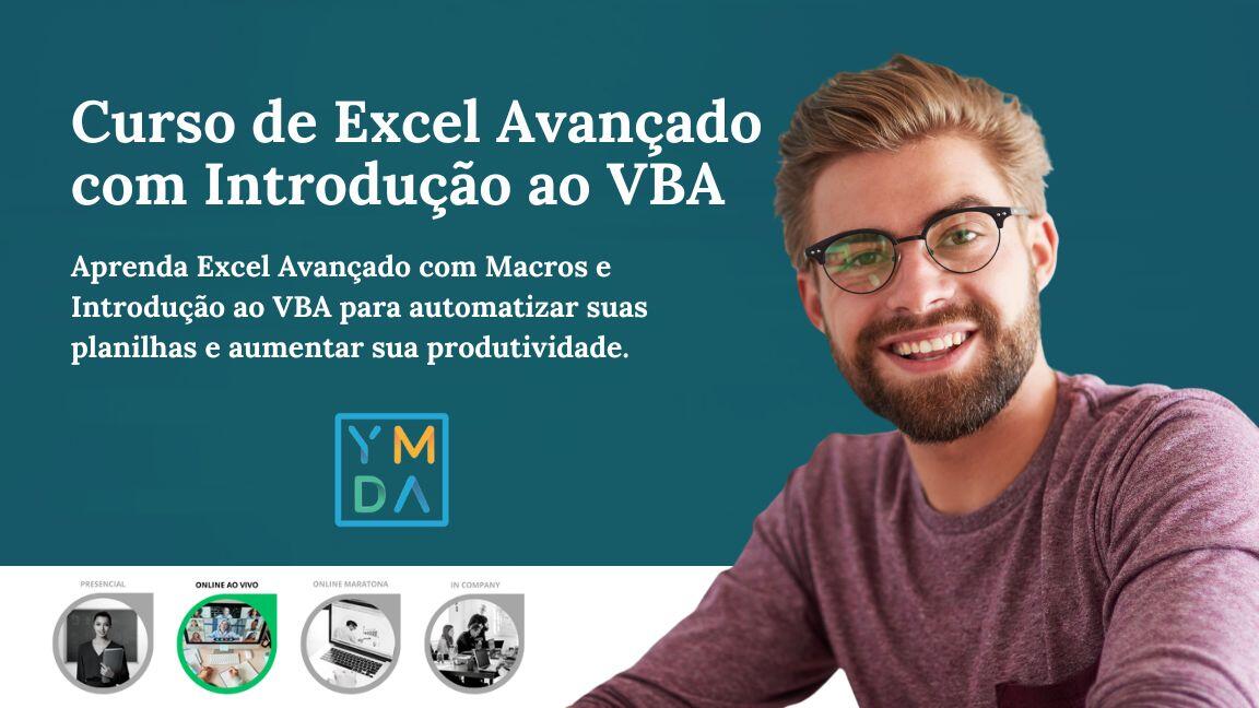 No momento, você está visualizando Excel Avançado com Introdução ao VBA